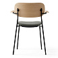 1168039 Audo Copenhagen Co Chair Обеденный стул Co, чёрный, стальной, с подлокотником, Hallingdal 130/натуральный дуб — фото 2