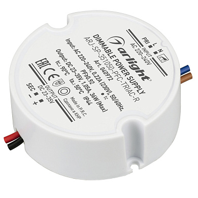 040972 Arlight LED драйвер ARJ-SP-351050-PFC-TRIAC-R (36W, 23-35V, 1050mA)