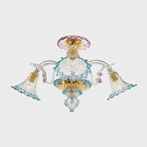 Apollo Original Edition Ceiling Lamp Розовый и голубой / 3 / Золотой