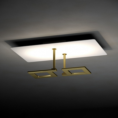 04608OSDHXXBB Elesi luce Like Q PL XL LED большой потолочный светильник led белый; латунь
