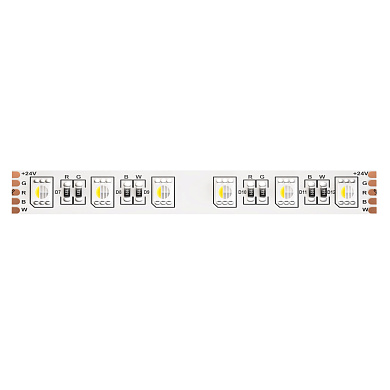 Светодиодная лента 24В 5050 19,2Вт/м RGBW 4000K 5м IP20 Maytoni 10180 белый