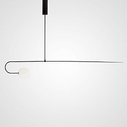 LINES-07 Imperiumloft Lines потолочный светильник на штанге с изогнутой конструкцией