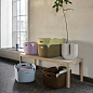 07028 Muuto Restore Корзина L, коричнево-зеленая — фото 2