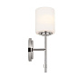 Ali 14.5" 1 Light Vanity Polished Nickel настенный светильник 55140PN Kichler — фото 9