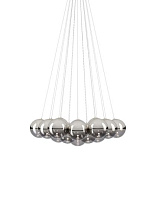 RANDOM CLOUD PENDANT 19 LIGHTS D.23 CM / CHROME 2700K CE