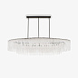Потолочный светильник Ice Oval Chandelier Bella Figura CL800-O — фото 1