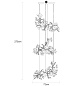 Подвесной светильник SERIP Blossom Fiorira — фото 1