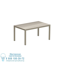 Стол Taboela 150x90 см из нержавеющей стали и керамической столешницы Royal Botania