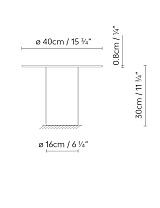 BEIRA T BLACK 45 x 45 x 11 +; BEIRA T WHITE LED 16W 1445lm 2700K CRI≥90 230V DIM F 6,9 44 x 23 x 23 cm; BEIRA T BRASS VOL 0,04 m³