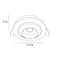 A3317PL-1WH Arte Lamp Uva точечный встраиваемый светильник LED 1х7W 4000K — фото 3