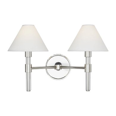 Бра Visual Comfort Robert, никель LV1032PN