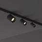 Магнитный трековый светильник Deva SPOT 08W 4000K Ideal Lux 370149, черный — фото 3