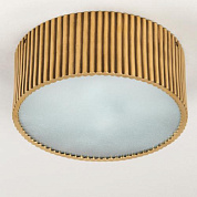 CL0224.BR.EU Morton Flush Ceiling Light, Brass, 2 Lights
