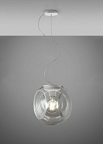 подвесной светильник с прозрачным овальным плафоном