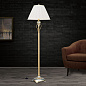 Stl 12-1097/1 gold Tizia Orion торшер с текстильным коническим абажуром — фото 2