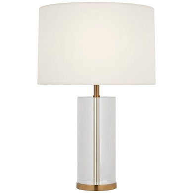 Настольная лампа Visual Comfort Lineham, хрусталь и латунь ARN3023CG/HAB-L-CL