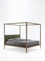 Кровать с балдахином Ziggy Bed Porada из массива дерева