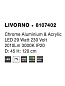 8107402 LIVORNO Novaluce светильник LED 29Вт 230В 2010Lm 3000K IP20 — фото 5