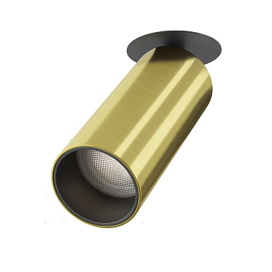 C053CL-L12W4K-W-BS Maytoni FOCUS LED Встраиваемый светильник 12W 1020лм Черный