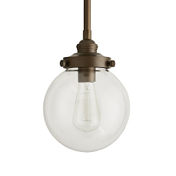 49211 Arteriors Reeves уличный подвесной светильник с прозрачным шарообразным плафоном