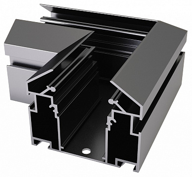 встраиваемый угловой L-образный соединитель Skyline 220V для магнитного шинопровода