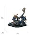 Фарфоровая скульптура дракона Great Dragon Lladro, синяя эмаль 01001935 — фото 6