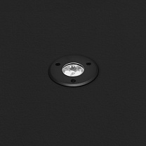 встраиваемый в грунт светильник с углом света 40°, подходит для подсветки ландшафтных элементов