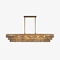 Потолочный светильник Villanova 2 Rectangular Chandelier Bella Figura CL456-RECT — фото 4