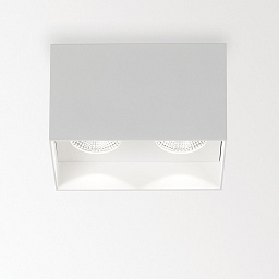QOBY S AC 2 92733 DIM8 W Delta Light QOBY двухплафонный потолочный спот белого цвета