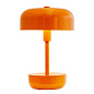 7203 Haipot Dyberg Larsen Переносная светодиодная лампа с дисковым плафоном, оранжевая — фото 1