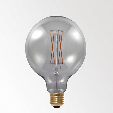 LED FILAMENT GL125 E27 6W 2200K - SMOKE Delta Light лампа