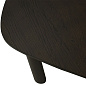 608236 Normann Copenhagen Sculp Журнальный столик L, темный тонированный ясень — фото 2