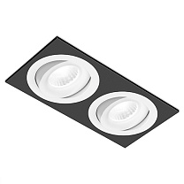 Потолочные светодиодные светильники Led technology MIKA 30.27 W 2FW белый + черный