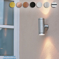 TEKA 230V-2x GU10 LED-brushed Alu.