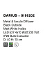 8186202 DARIUS Novaluce светильник LED E27 4x10Вт 230В IP20