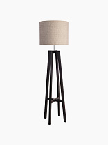 Торшер Heathfield Tripod — Венге; Хромовая