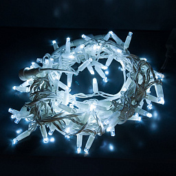 400-101 белый с эффектом мерцания Copper Wire lamp 400-101 Гирлянда Нить