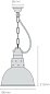 Подвесной светильник Original BTC Spun Reflector Small — фото 1