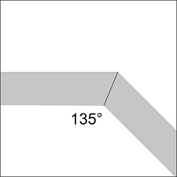 SPT PRO - CORNER 135° Delta Light PR SPLIT-IT