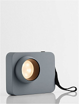 Touch Dimmable Bluish Gray Aluminium & Steel, Fingerprint Resistant Paint LED 3 Watt 5 Vdc 65 Lm 3000K IP20 L: 14 W: 5 H: 11 cm