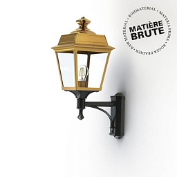 151005072 Roger Pradier Place Des Vosges Tradition настенный светильник с фонарным плафоном в золотистом корпусе