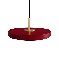 Asteria Micro - Ruby Red / Brass Top