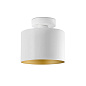 65137 JANET GOLD/WHITE CEILING LAMP E27 MAX 20W потолочный светильник Faro barcelona