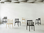608481 Normann Copenhagen Pind Барный стул 75 см, темный тонированный ясень — фото 2