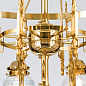 BUDAPEST Orion люстра LU 1440/16+8+4 gold/411 klar-Schliff золотой
