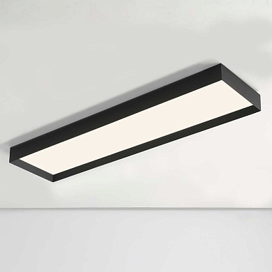 ACB Iluminacion Munich 3759/120 Потолочный светильник Textured Black, LED 1x55W 3000K 4197lm, Integrated LED