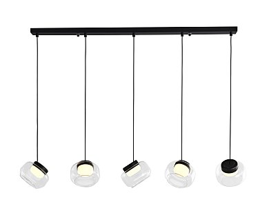 Люстра Kink Light Дайни черный L120 07724-5L,19