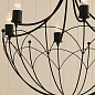 Topiary 6 Light Chandelier Textured  Black люстра 52462BKT Kichler