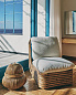 10106454 GUBI Bohemian 72 Collection Кресло Bohemian 72 Lounge Chair, Dedar Chevron 002 — фото 5