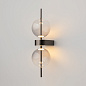 Настенный светильник Maytoni Double Moon 8W 950лм Черный MOD478WL-L8B3K — фото 1